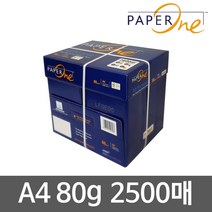페이퍼원 프리미엄 올퍼포즈 복사용지 80g A4 2500매