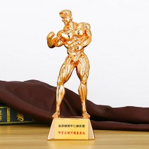 보디빌딩 피트니스 우승 피규어감사패 상패 헬스트로피 실버 상폐, 9