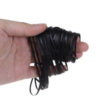 마아마이 워크맨 카세트플레이어 레트로라디오 휴대용 50pcs 2mm 너비 범용 믹스 카세트 테이프 기계 벨트 레코더 워크맨 cd dvd 드라이브에 대 한 일반적인 평면 고무