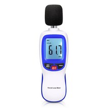 소음측정기 데시벨 층간소음 휴대용 디지털 데시벨 측정기 30-130db 음향 레벨 오디오 소음 모니터, 한개옵션1, 한개옵션0