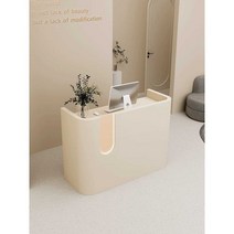 가게 계산대 카운터 포스기 접수창구 캐셔 테이블, 베이지 120x50x100cm (옵션사진참조)