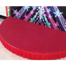 유치원 공연 발표 무대단상 이동식 간이무대 반원 무대, 2m 반원