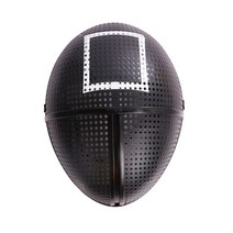 동물 가면 탈 블랙 실리콘 호러 할로윈 머리띠코 트리 장식 캐릭터 용품 천사링 복면 다스베이더 우는아기 머, 블랙마스크2, A