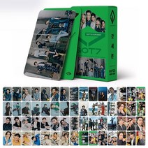 아이돌 포카 굿즈 포토 카드 60장 kpop 스트레이키즈 twice bright win got7 lomo 엽서 새 앨범 패션 사진 인쇄 팬 선물 268, 갓세븐-2