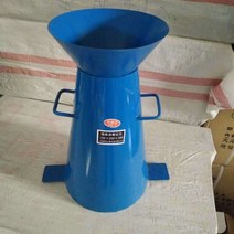 콘크리트 슬럼프 콘 시멘트 시험기 테스트 봉 깔때기, 2.0mm 두꺼운 4피스 철 깔때기