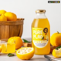 [전남마을기업] 고흥 퓨어플랜 클린 유자원액 500ml*2병 / HACCP유자즙 직접농사 직접제조 무색소 무방부제 무착향료 유자청