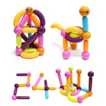 6살 7살 같이노는 창의력 큰조각 자석블럭 어린이집