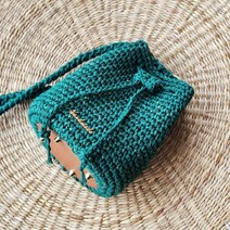 [라미니팅] 코바늘DIY 투웨이 미니 복조리백 패키지, 6, 1개