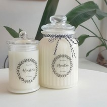 집들이선물 100% 핸드메이드 향초 천연 소이 왁스 캔들 양초 300ml 1000ml, 캔들300ml-프렌치라벤더