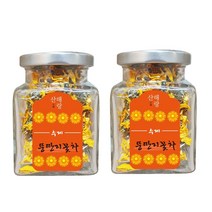 해피스토어70 고창 수제꽃차 뚱딴지꽃차(돼지감자꽃차) 10g, 2병