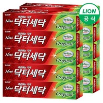 라이온 닥터세닥 오리지날 치약 140g x 10개, 기타