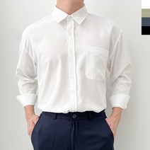 남자 남성 소프트 무지 남방