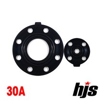 HJS 후렌지용 국산 고무 패킹 30A (플랜지 가스켓 30mm 플렌지 가스킷 수도용 배관 부속 자재), 1개