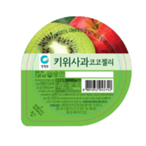 [얌얌마켓] 청정원 키위사과 코코젤리 75g x 10개