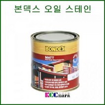 본덱스 오일스테인 375ml 데크 방부 방습 목재보호, 초록