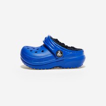 ABC마트 크록스 CROCS 클래식 라인드 클로그 토들러 CLASSIC LINED CLOG T CRS207009 BLUE BOLT
