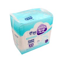 편한안 성인용 안심 대형 기저귀 일자형 소변패드, 성인용안심기저귀(10매입)