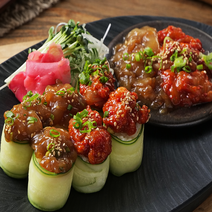 순살게장 700g (350g+350g) / 삼채간장 순살게장 or 순살 양념게장 / 100셋트한정 맛보기 찬스가, 삼채간장 순살게장 350g+매콤양념 순살게장 350g