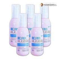 홈스웰 메디케어 휴대용 손소독제 젤타입 100ml 5개 -