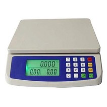 1+1 LHHL 고정밀 전자 가격 계산 저울 소매점 매장 육류 과일 용 백라이트 LCD 디스플레이가있는 스테, 10kg/0.5g