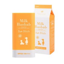 [AKMALL]밀크바오밥 베이비앤키즈 선스틱 18g, 색상:단일상품