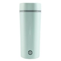 차량용히터 차박히터 350ml 12V 자동차 온수기 전기 주전자 난방 컵 여행 차단 기능이있는 빠른 물 보일러, 02 Green