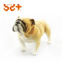 행복다우리랜드협력 리얼피규어 불독 x2개 교육학습완구 EQ 아이 토이 TOY IQ