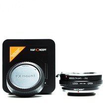 K&F AF-FX 렌즈어댑터 - 미놀타-소니 A 렌즈 >> 후지 X 바디 – 뒤캡포함 – Minolta A lens to Fuji X mount adapter + rear cap” class=”wr-img”></a></div>
</div>
</div>
</div>
<div class=