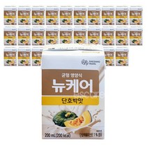 뉴케어 단호박맛 200mx30팩 (리뉴얼)(빨대) 일반 환자 건강식 영양식, 200ml 30팩, 30개