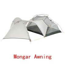 네이처하이크 Mongar 2 텐트 인 캠핑 야외 초경량 관 필요 별도 구매, CHINA, 20D Vestibule