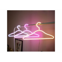 실용적인 LED 옷가게 매장용 쇼핑몰 옷걸이 매출상승, led옷걸이화이트