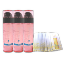 맥스클리닉 오일폼 클렌저 3개+11매 모공 블랙헤드 세안제 올리브영 폼 클렌징 폼, 로즈비타민110g x3+퓨리티톡5g x11