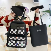 책가방 백팩 이지 체크 4종 세트 백팩