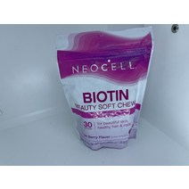 Exp 4/23 Neocell Biotin Bursts Acai Berry 맛 10000 mcg 30 Soft Chews