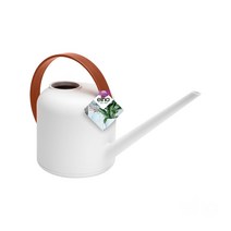 워터링 물조리개 스프레이 비포소프트워터링, 1.7L/white／brique