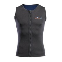 웻슈트 서핑 잠수복 스킨스쿠버 슈트2mm 남성 네오프렌 민소매 잠수복 조끼 자켓 반바지 자외선 차단 수영, 02 tops_02 M