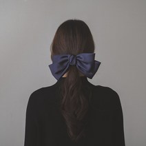 핸드메이드 실크 리본 머리띠 공단 새틴 헤어밴드 사틴 제니 윤승아 헤어 머리띠