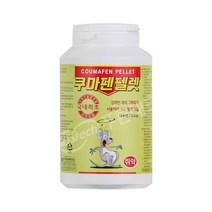 쿠마펜펠렛 500g 쥐약 쥐퇴치제 살서제