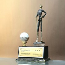 우진아썸 골프트로피 이글패 싱글패 홀인원패 골프대회트로피 케이트로피 HCR15(남 여), 여 인형