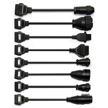 Pro plus multidiag OBDII 진단 도구 스캐너 트럭 리드 용 풀 8 케이블, 01 truck cable