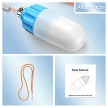 강습용스노클 스쿠버 다이빙 신호 램프 플래시 라이트 40 M 방수 안전 야간 버디 그린 레드 블루 SOS 프리 스노클링, [03] Green Light, Green Light