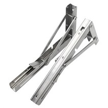 (주)트리 인천가정지사 영달철물 스텐 접이식 선반대 2p(20cm)/ 선반지지대 (6556872), 상세페이지 참조