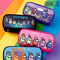 어몽어스 사각 펜슬 필통 파우치 B2B2, 프렌즈스카이