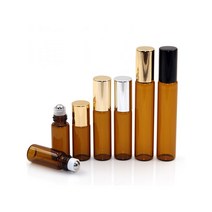 모든스토아 롤온 향수공병 롤러볼 갈색 아로마용기 1ml 2ml 3ml 5ml 10ml, 골드(3ml)