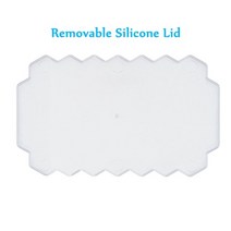 감자탈피기 감자 고구마 양파 당근 탈피기 껍질까는기계 업소용 이동식 뚜껑이있는 벌집 스 큐브 트레이 실리카겔 스 큐브 몰드, 뚜껑만