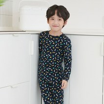 마벨슈슈 겨울 남아 여아 발열내의 아동 주니어 실내복 9부