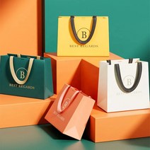 DYDOB 손잡이가 달린 로고 쥬얼리 의류 포장 선물 쇼핑 종이 가방 500 개, [01] H15x12x6cm, [01] Paper Bag y, [03] 라이트 그레이