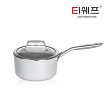 TECHEF(티쉐프) - 세라테라 컬렉션 세라믹 논스틱 후라이팬/웍/볶음팬 (PTFE 및 PFOA 외장&인테리어), 편수냄비 18cm