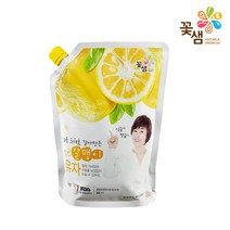 꽃샘 별난알맹이 유자1kg, 1개