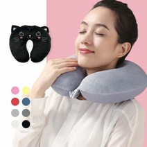 키밍 / 1+1 극세사 여행용 목쿠션 6종, 블루1, 블루2